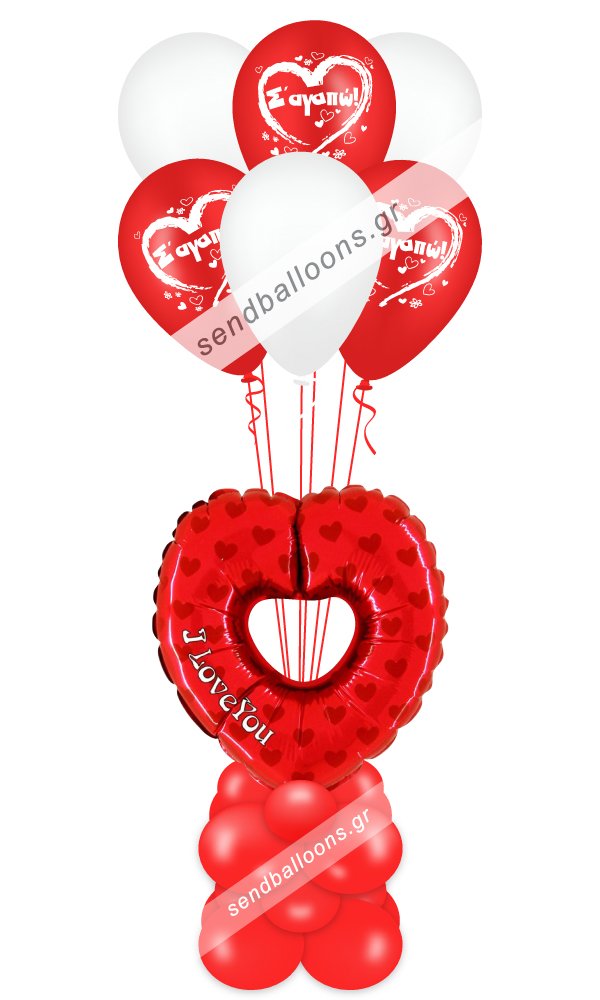 Μπαλόνι περίγραμμα καρδιά love