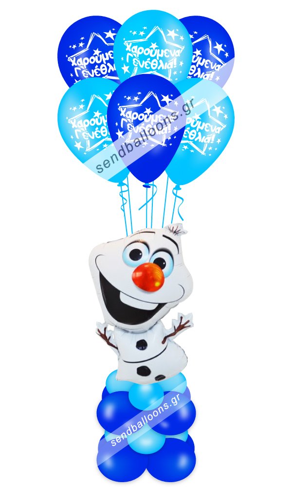 Φιγούρα μπαλόνι Olaf