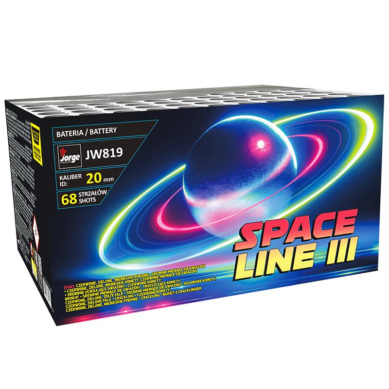 Εναέριο πυροτέχνημα Space Line III - (68 βολές)