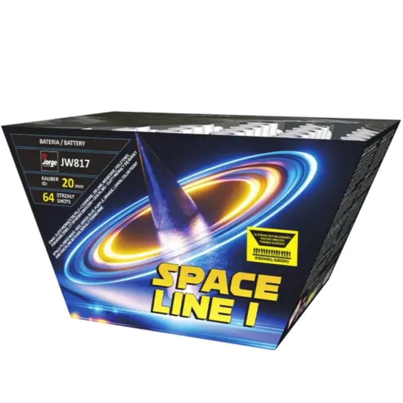 Εναέριο πυροτέχνημα Space Line I - (64 βολές)